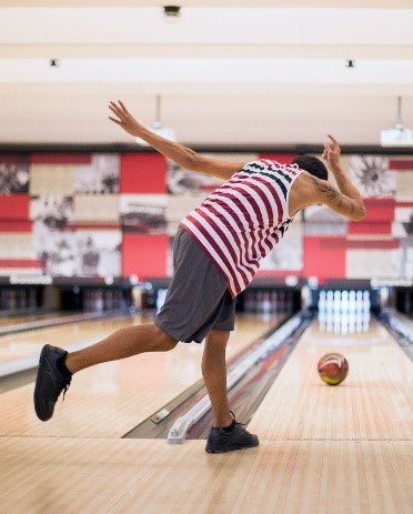 Bowling image - Friends Calendar